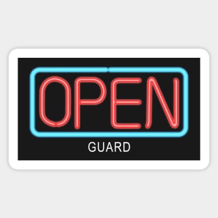 Open Guard Sticker